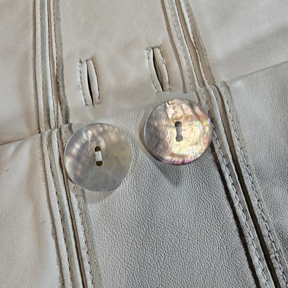 Cortina Vintage Leather Blazer sz L - Picture 5 of 15